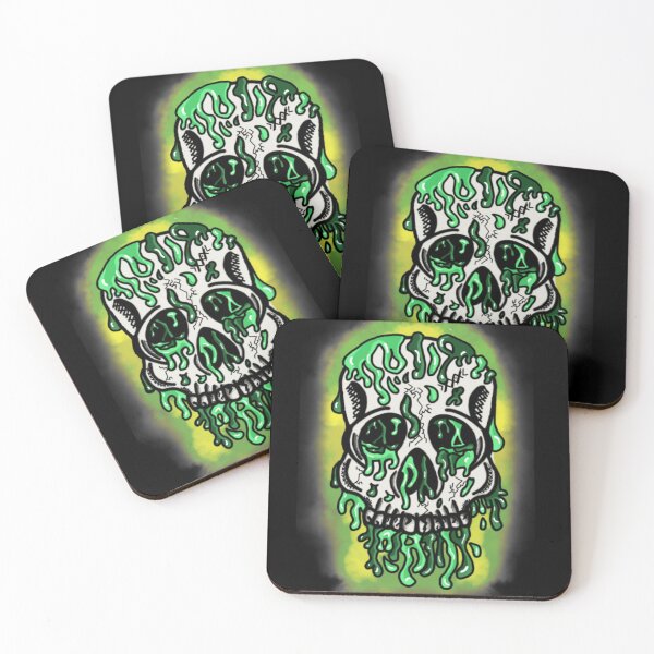 Item preview, Neon Skull Drip designed and sold by LiveLaughLaceyy.