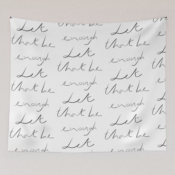 Item preview, Let that be enough designed and sold by Punstuff.