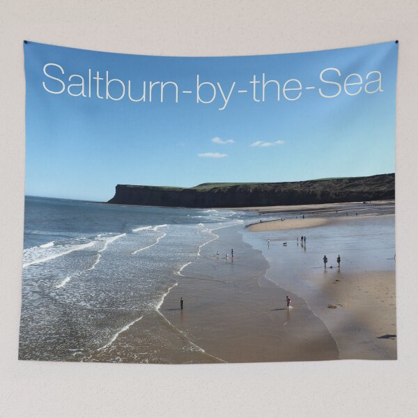 Item preview, NDVH Saltburn Beach - Hunt Cliff designed and sold by Nik’s T-Shirts.