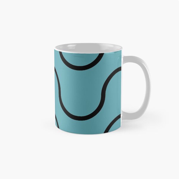 Item preview, Black Waves on Blue Board designed and sold by Istvan Ocztos.