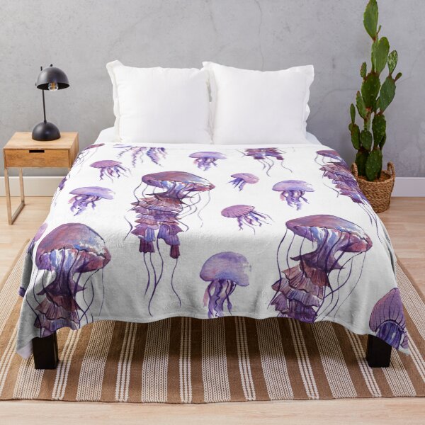 Item preview, Jellyfish | Purple | Watercolour designed and sold by Blessed Be Your Name.