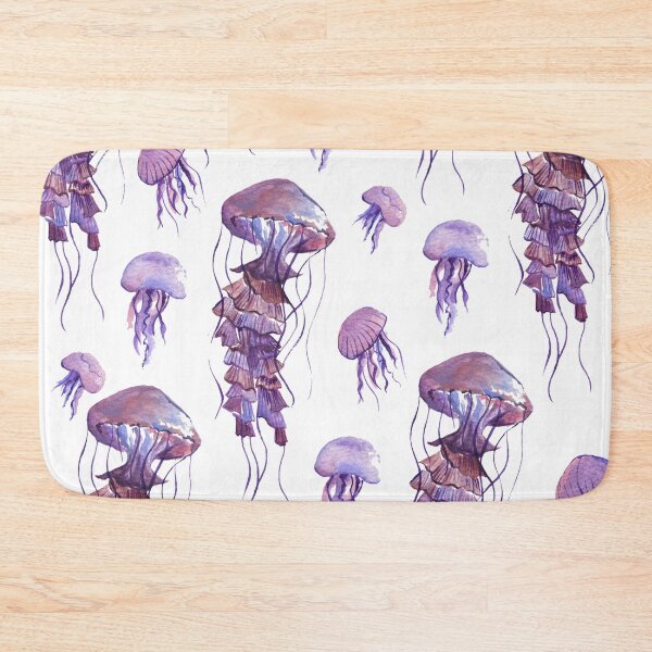 Item preview, Jellyfish | Purple | Watercolour designed and sold by Blessed Be Your Name.