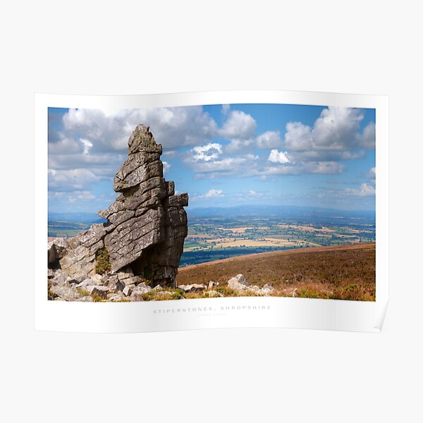 Stiperstones, Shropshire Poster