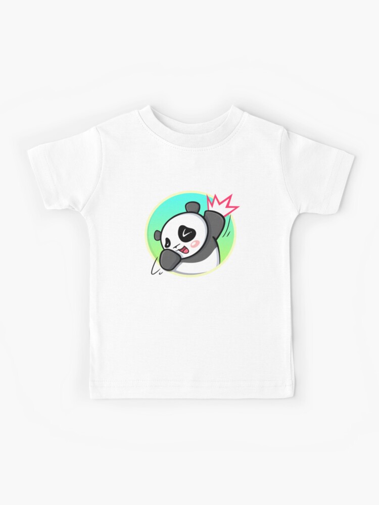 Cute Panda Dab Kids T Shirt By Cutepandatown Redbubble - panda roblox gifts merchandise redbubble