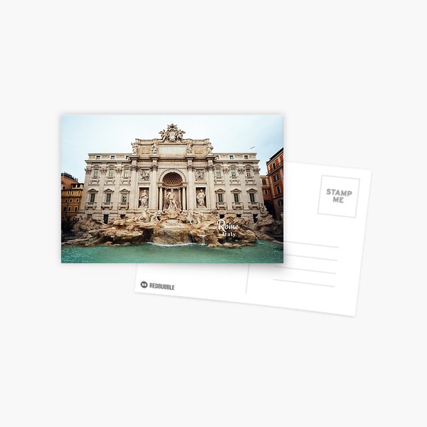 Rome, Italy -  Trevi Fountain Postcard