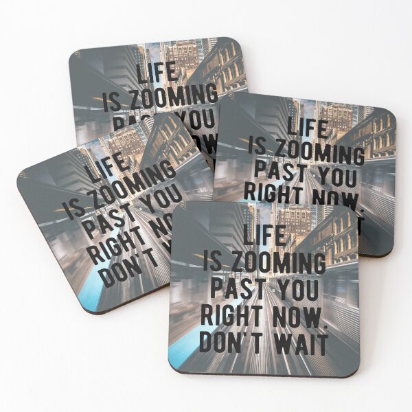 Item preview, Motivational - Don't Wait Quote designed and sold by MotivationFlow.