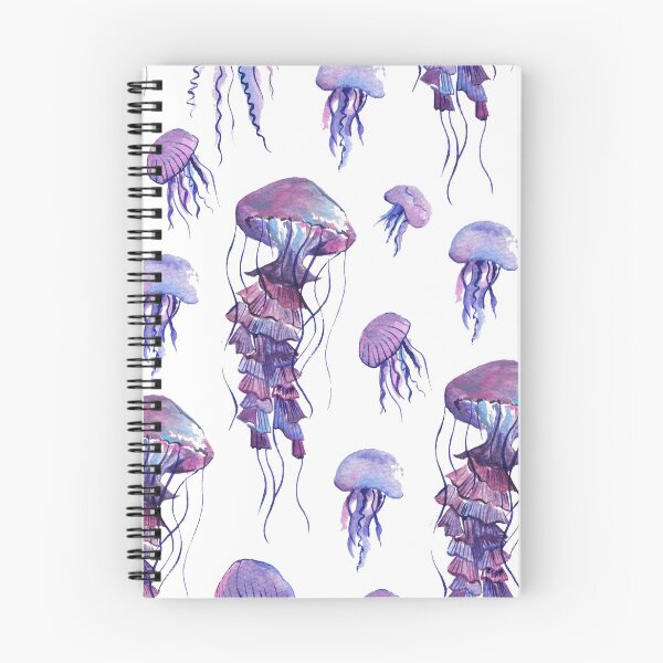 Item preview, Jellyfish | Blue | Watercolour designed and sold by Blessed Be Your Name.