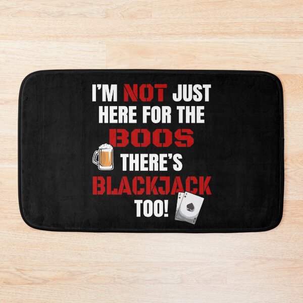 Item preview, I'M NOT JUST HERE FOR THE BOOS THERE'S BLACKJACK TOO #3 with graphics fun, fresh twist Boo's tshirts and apparel designed and sold by GabiBlaze.