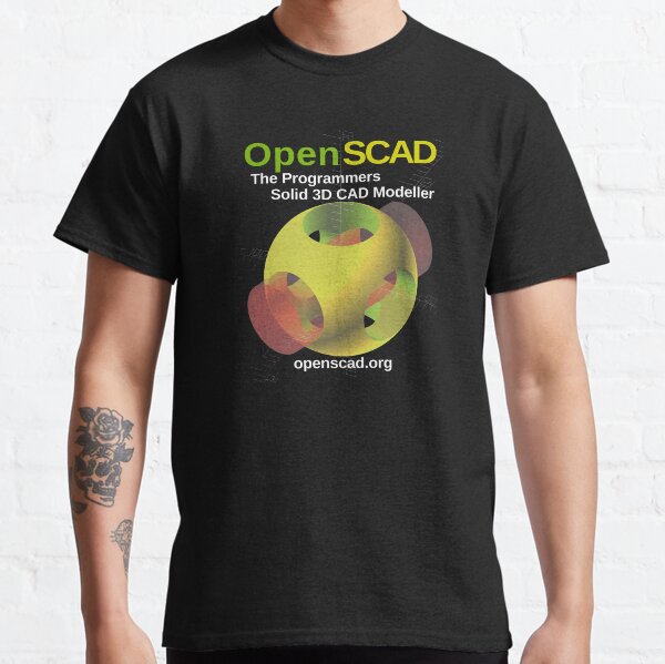 OpenSCAD - The Dark Side Classic T-Shirt