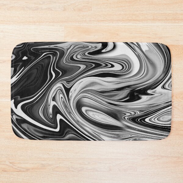 Item preview, Elegant Marble 7 - Liquid Black and White designed and sold by lematworks.