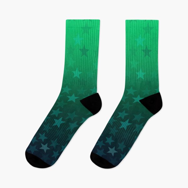 Item preview, Green blue star pattern designed and sold by Anteia.