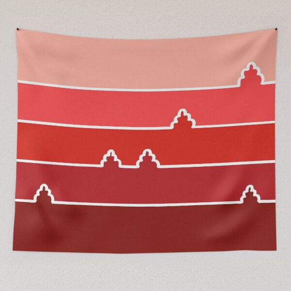 Item preview, Red Landscape designed and sold by Istvan Ocztos.