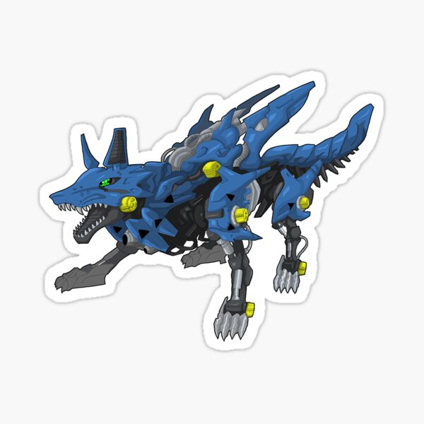 Zoids Hunter Wolf Sticker