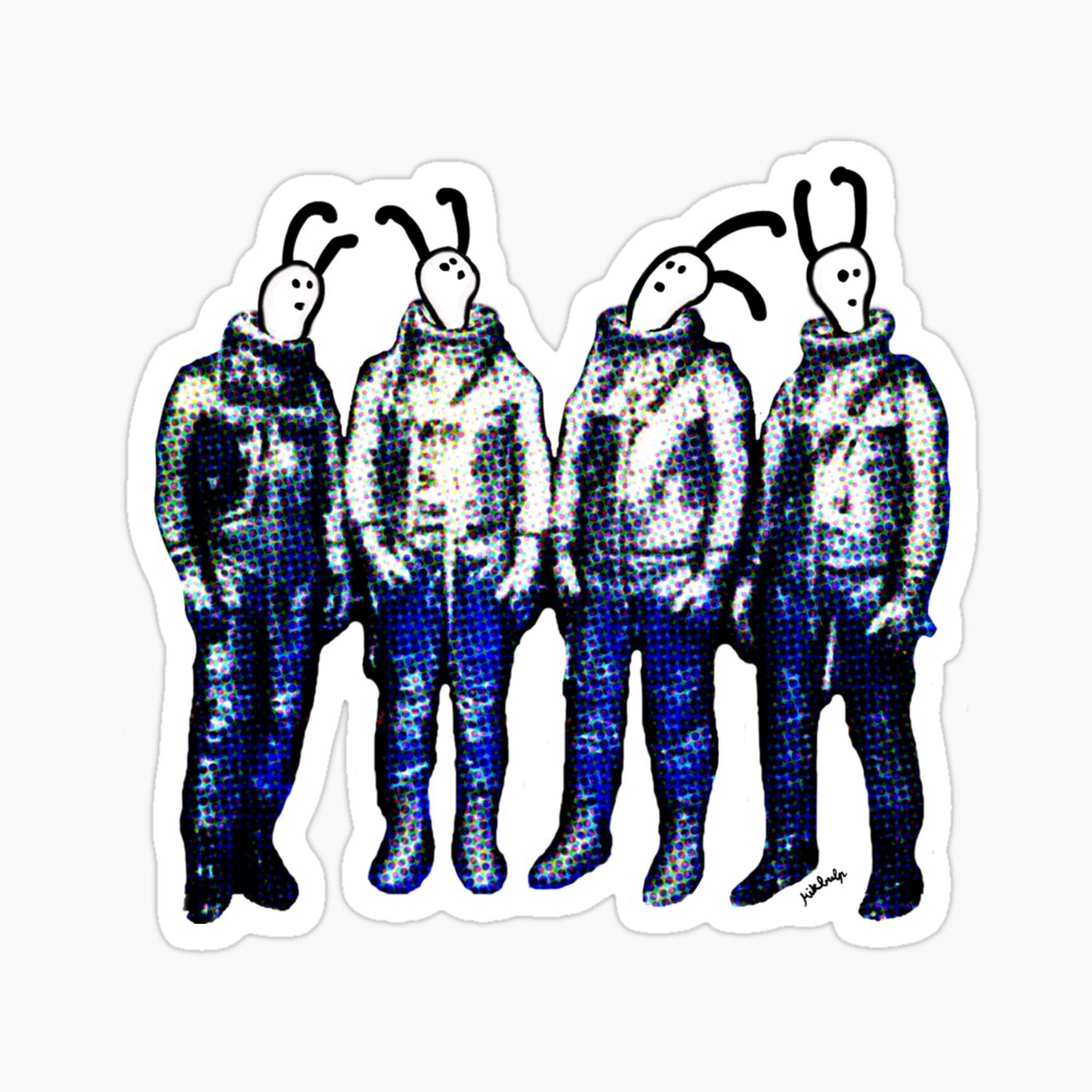 space ants Sticker