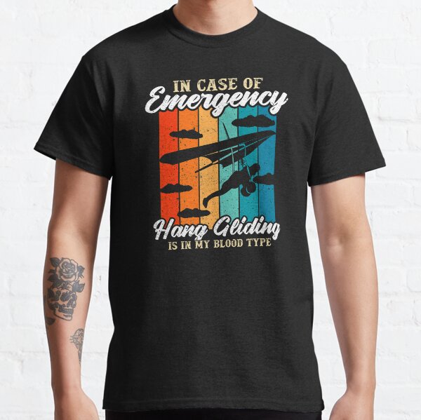 Funny Hang Gliding Gift Idea Classic T-Shirt
