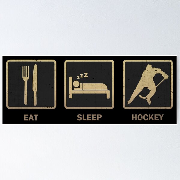 Item preview, Eat Sleep Hockey designed and sold by PulpyCrap.