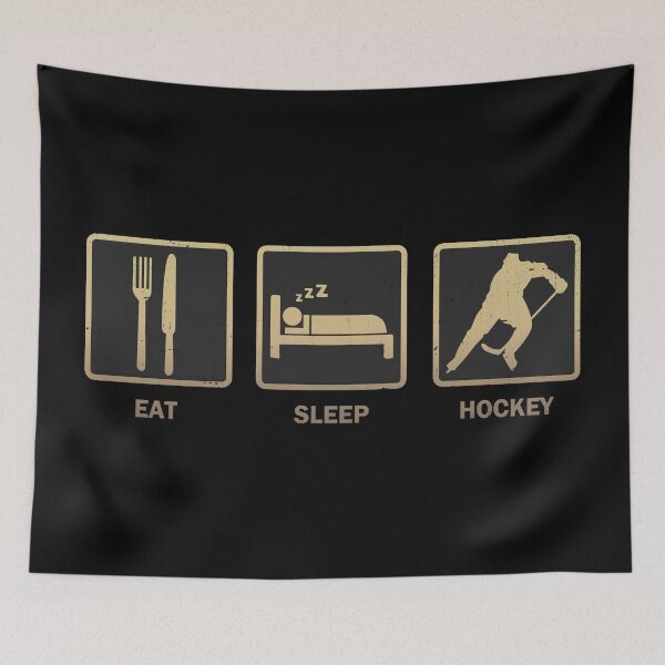 Item preview, Eat Sleep Hockey designed and sold by PulpyCrap.
