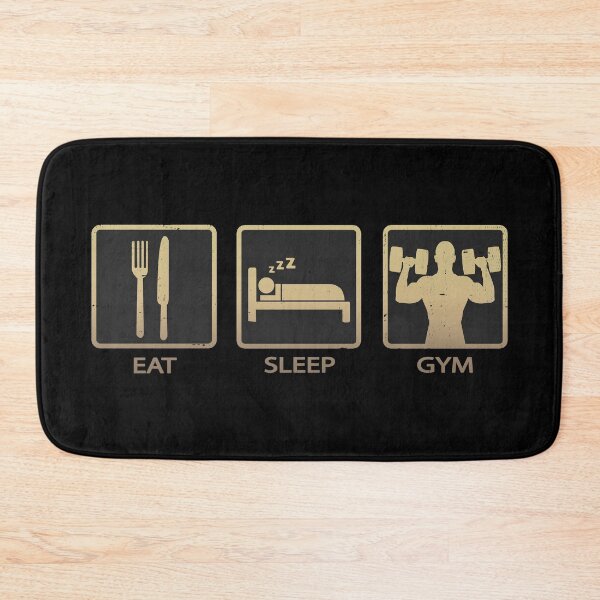 Item preview, Eat Sleep GYM designed and sold by PulpyCrap.