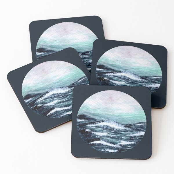 Item preview, The Motion Of The Ocean - Watercolour Painting designed and sold by Pattokarts.