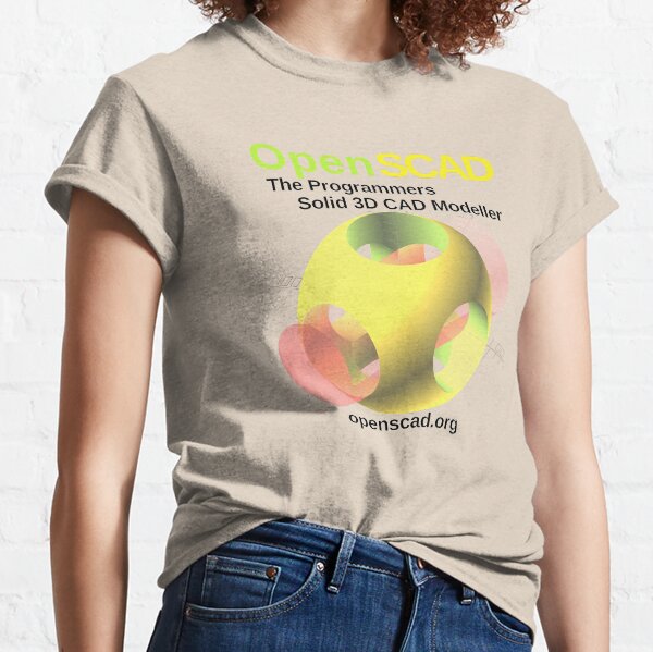 OpenSCAD - the Lighter Side Classic T-Shirt