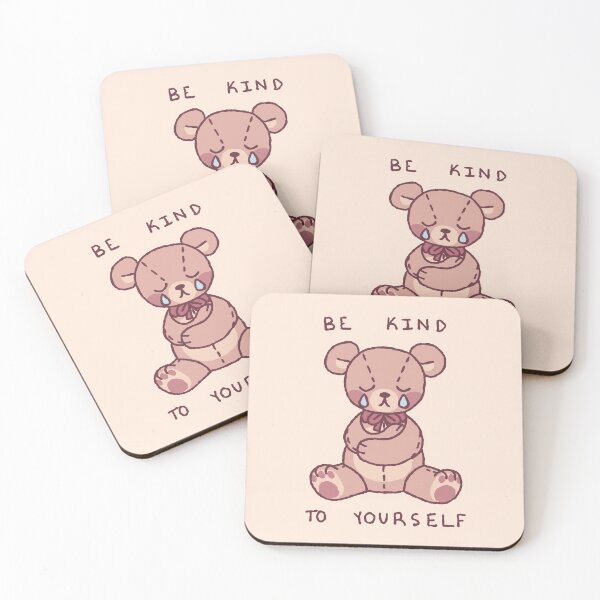 Item preview, Be Kind Bear designed and sold by garden-mouse.