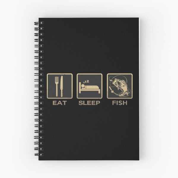 Item preview, Eat Sleep Fish designed and sold by PulpyCrap.