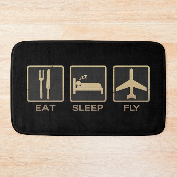 Item preview, Eat Sleep Fly designed and sold by PulpyCrap.