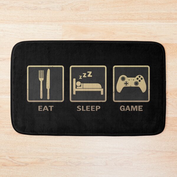Item preview, Eat Sleep Game designed and sold by PulpyCrap.