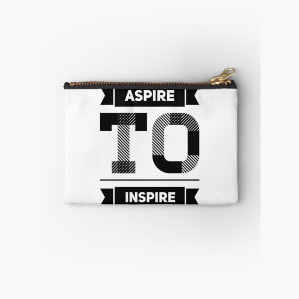 Item preview, Motivational Inspirational and Positive quote - Aspire to inspire typography text art by Word Fandom - wordfandom designed and sold by Kerry Pritchard.