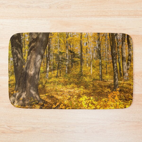 Item preview, Golden Fall Magic - Sun Dappled Autumn Forest  designed and sold by Georgia Mizuleva.