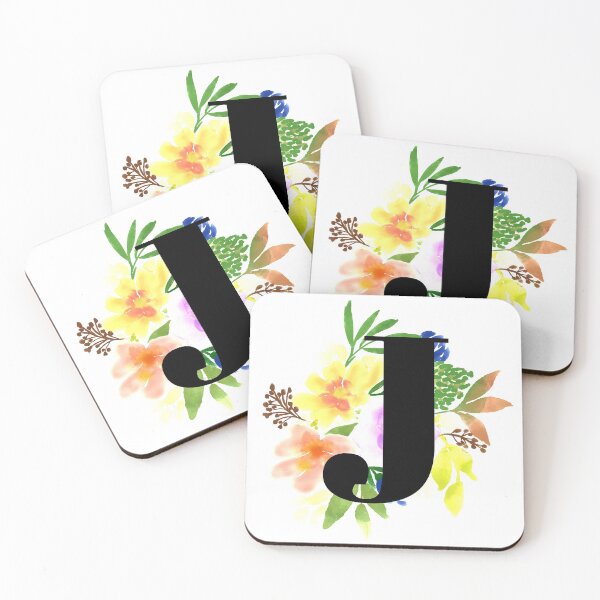 Item preview, letter j monogram bouquet  designed and sold by atevern.