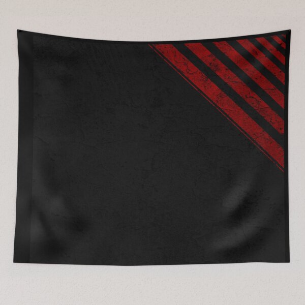 Item preview, Black and red stripes grunge designed and sold by Anteia.