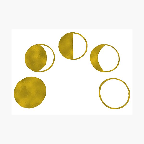Phases of the Moon 2 Photographic Print