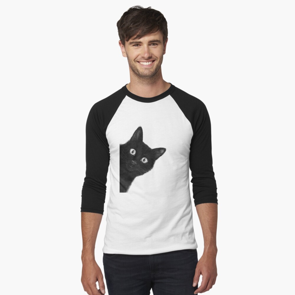 Item preview, Baseball ¾ Sleeve T-Shirt designed and sold by kodamorkovkart.