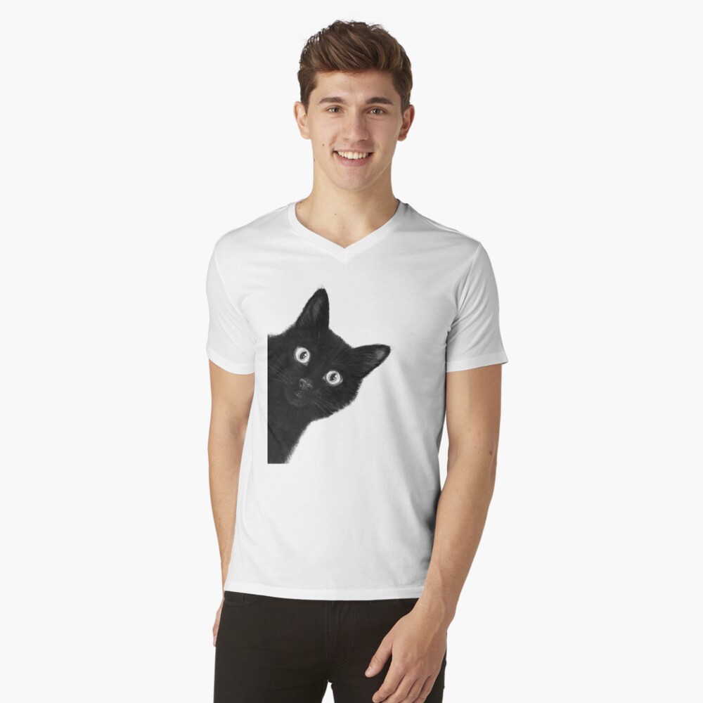 Item preview, V-Neck T-Shirt designed and sold by kodamorkovkart.