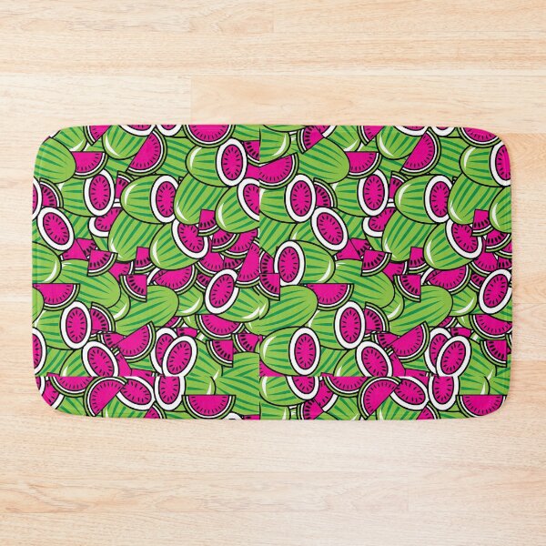 Item preview, Funky Hot Pink and Green Watermelon Pattern designed and sold by HotHibiscus.