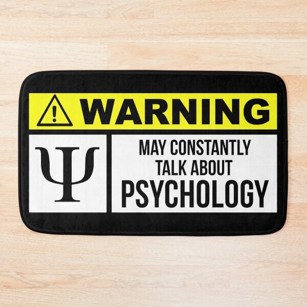 Item preview, Psychology designed and sold by nomoregravity.