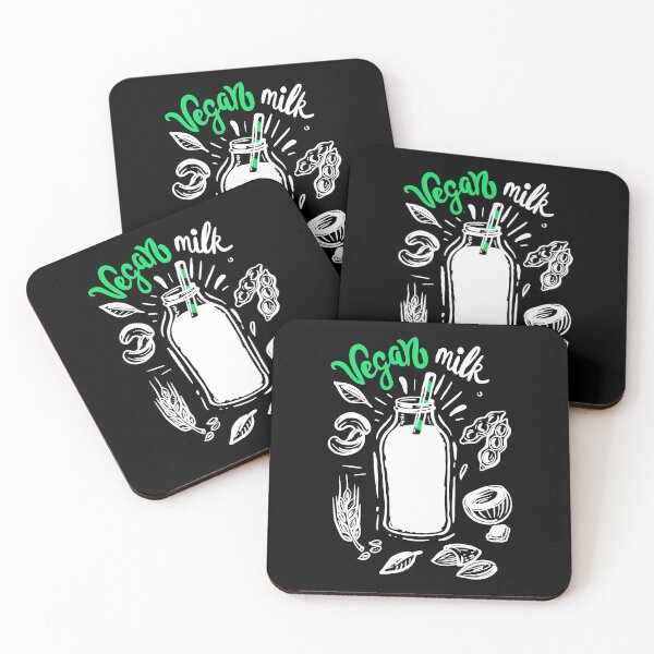 Item preview, Vegan Milk Funny Veggie Design Milk From Plants Vegans Gift designed and sold by FunnySunny T-Shirts.