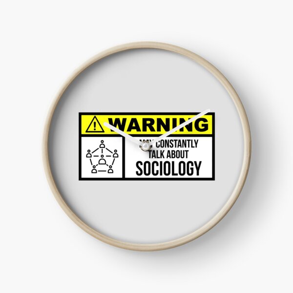 Sociology Clocks for Sale | Redbubble
