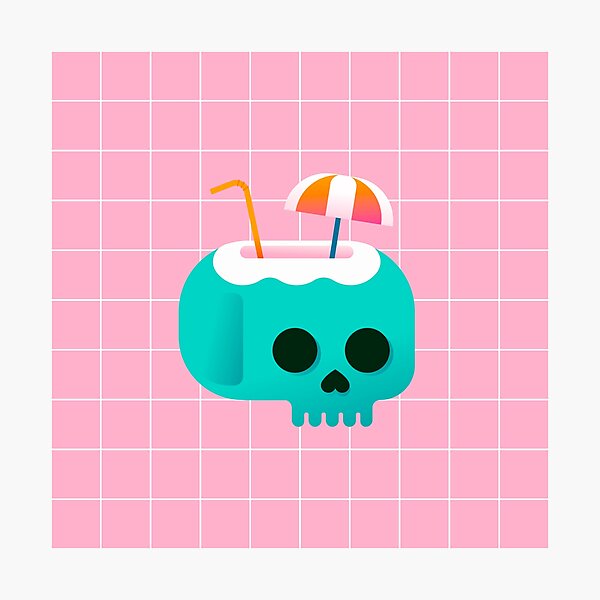 Item preview, Coconut Skull designed and sold by no-eye-deer.