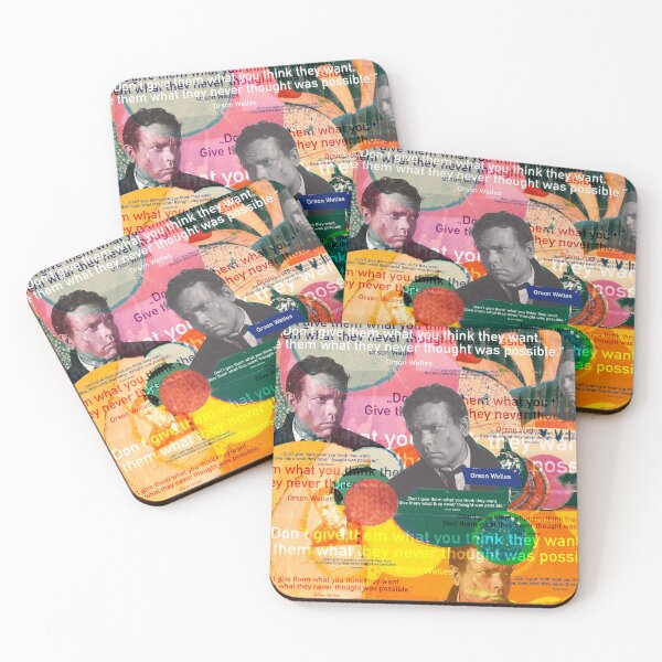 Item preview, Orson Welles quote, gifts for movie fans designed and sold by Mauswohn.