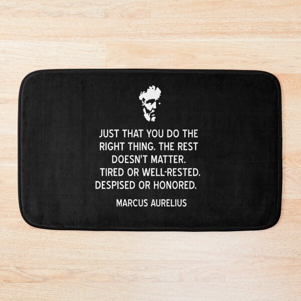 Item preview, Stoic Marcus Aurelius Quote on Doing the Right Thing designed and sold by jutulen.