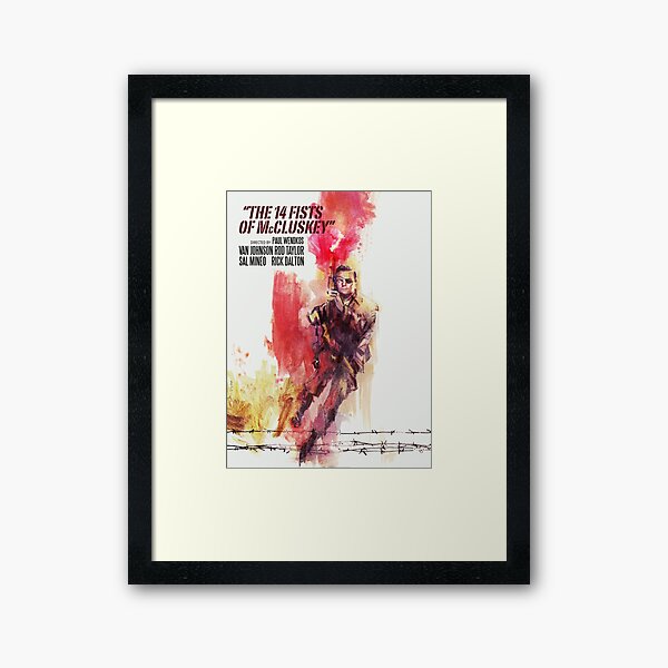 Once Upon a Time in Hollywood Framed Art Print