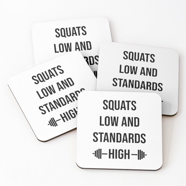 Item preview, Squats low and standards high designed and sold by kailukask.
