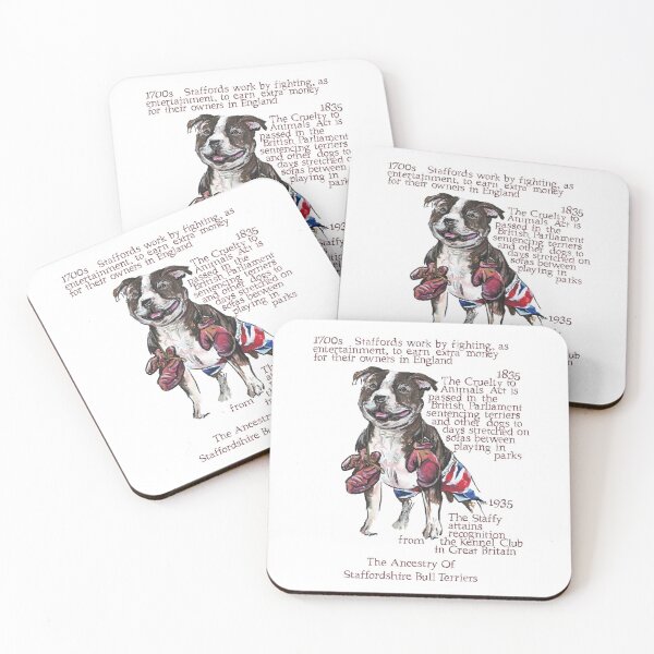 Item preview, Staffordshire Bull Terrier History designed and sold by douglasrickard.