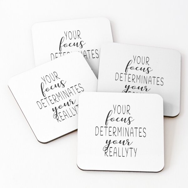 Item preview, Your focus determinates your reallyty designed and sold by Alice Monber’s LETTERING.