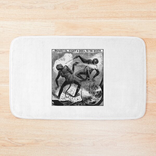 Item preview, Monkeys fight a duel to the death designed and sold by PeterAndrew.