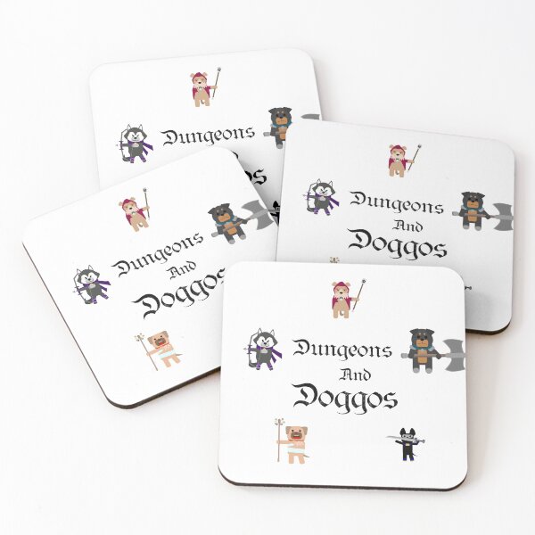 Item preview, Dungeons and Doggos - DnD dog meme designed and sold by WillofDe.