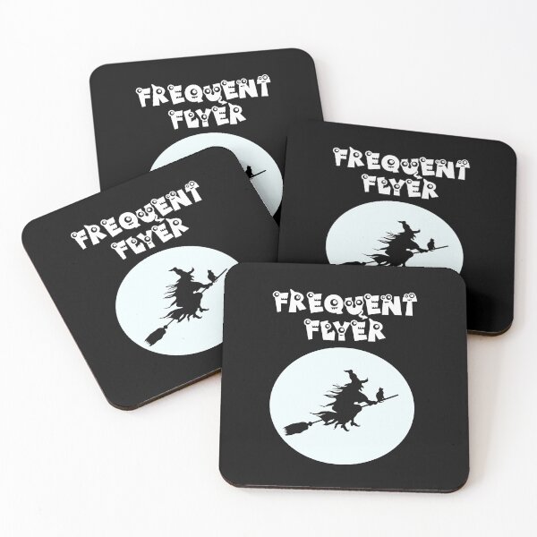 Item preview, Frequent Flyer Witch Halloween designed and sold by Jelisandie.