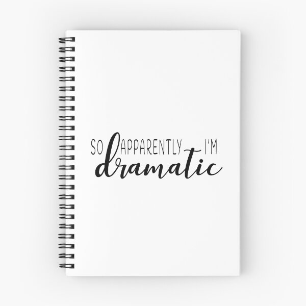 Item preview, So apparently I’m dramatic designed and sold by Alice Monber’s LETTERING.
